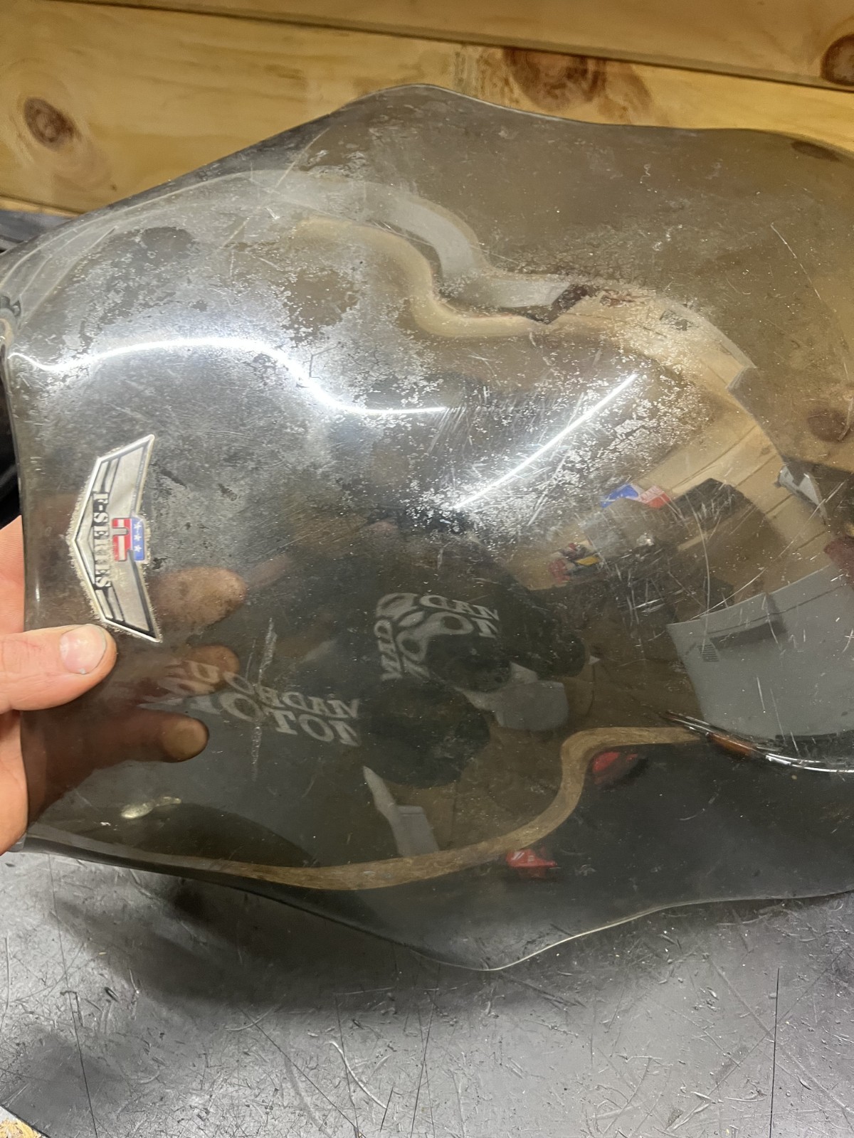 2001 KAWASAKI ZR7S ZR7-S ZR750H WINDSHIELD SCREEN NATIONAL CYCLE SMOKED