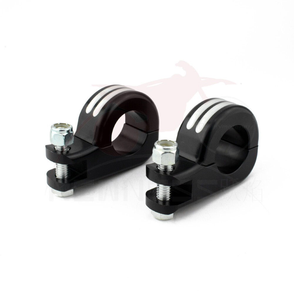 32mm/38mm Highway Foot Peg Clamp Mounts Engine Bar For Harley Touring Road King