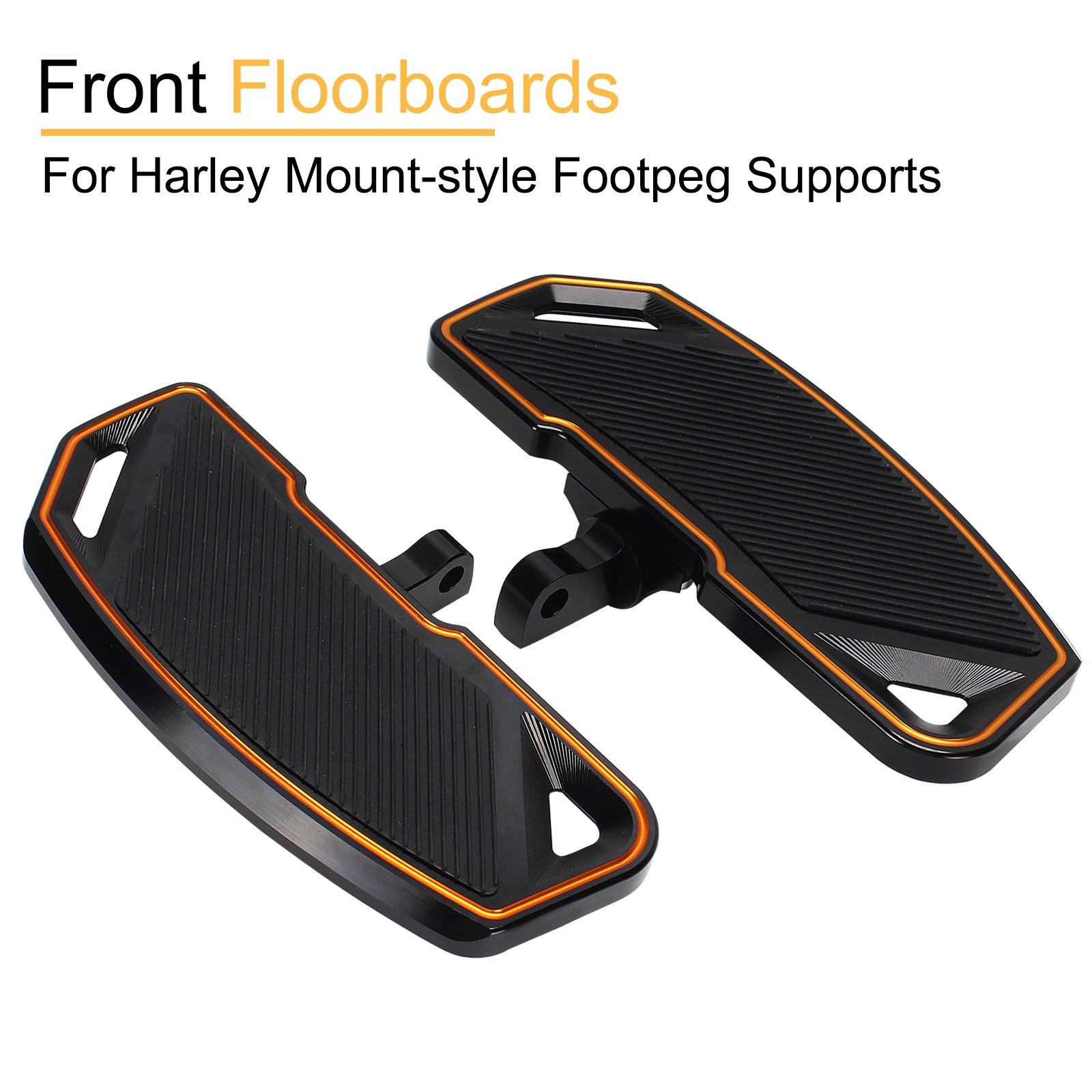 Front Floorboard For Harley Male Mount Sportster XL 883/1200 Rider Footboards