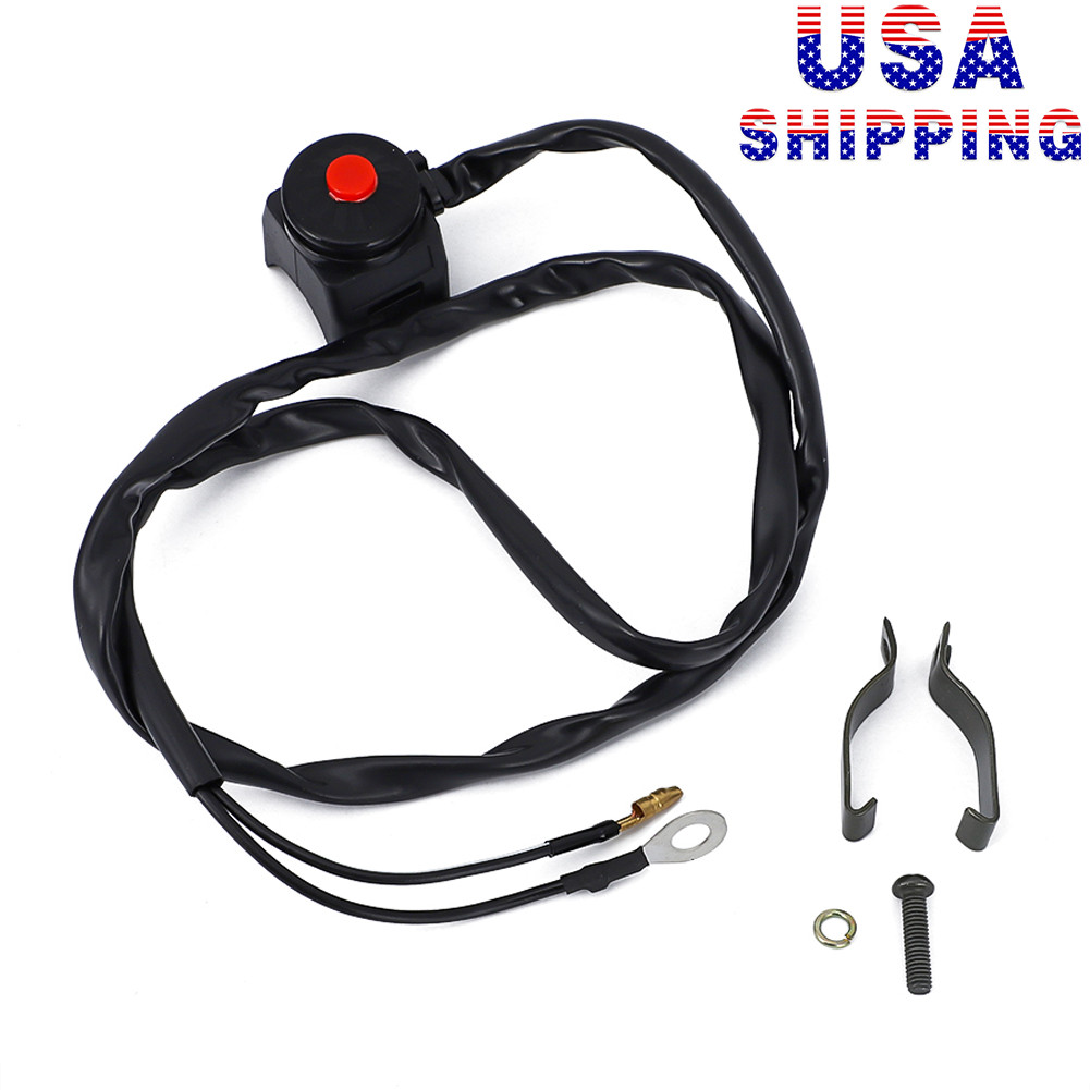Engine Kill Switch For Suzuki DR250 DRZ250 DRZ400 DRZ400E RM100 RM125 RM80 TM100