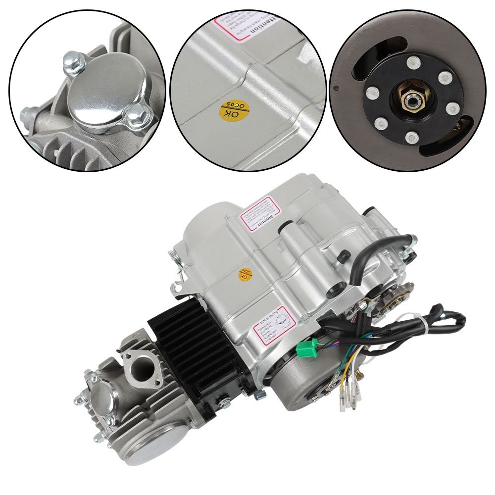 125cc 4 Stroke Engine Motor Kit Dirt Pit Bike For Honda CRF50 XR50 Z50 New