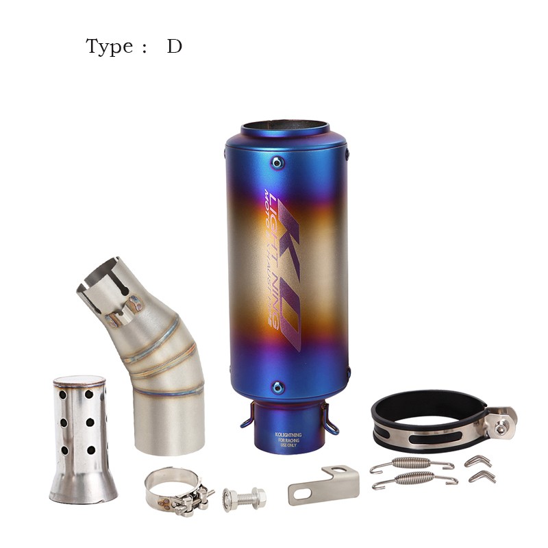 Slip For CF-Moto Papio 125 XO-1 XO-2 2023-2026 Exhaust Mid Pipe Muffler Silencer