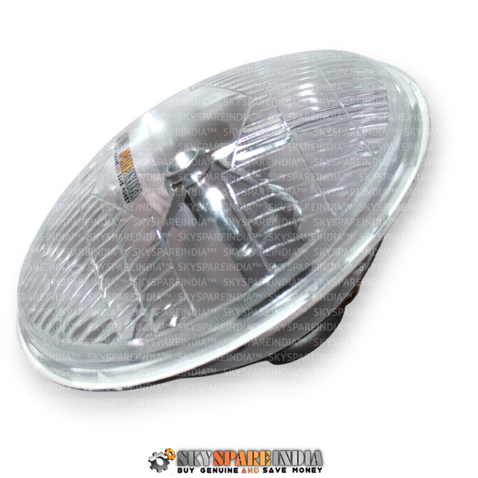 Lucas 7″ Tripod Headlight Beam Compatible With Royal Enfield BSA Norton Triumph
