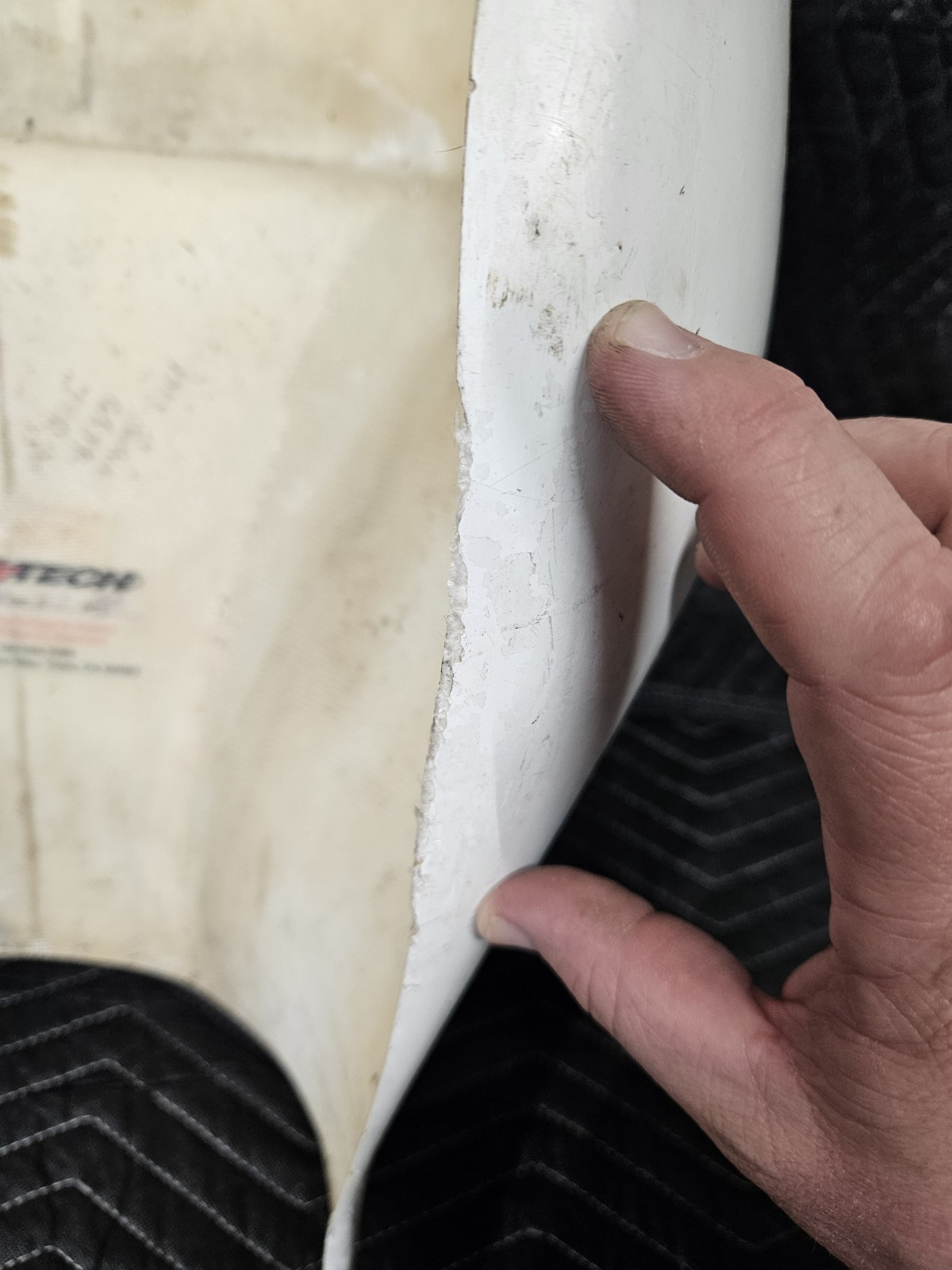 1993-95 GSXR 750 FIBERGLASS ONE PIECE TAIL SECTION AIRTECH NEVER USED!