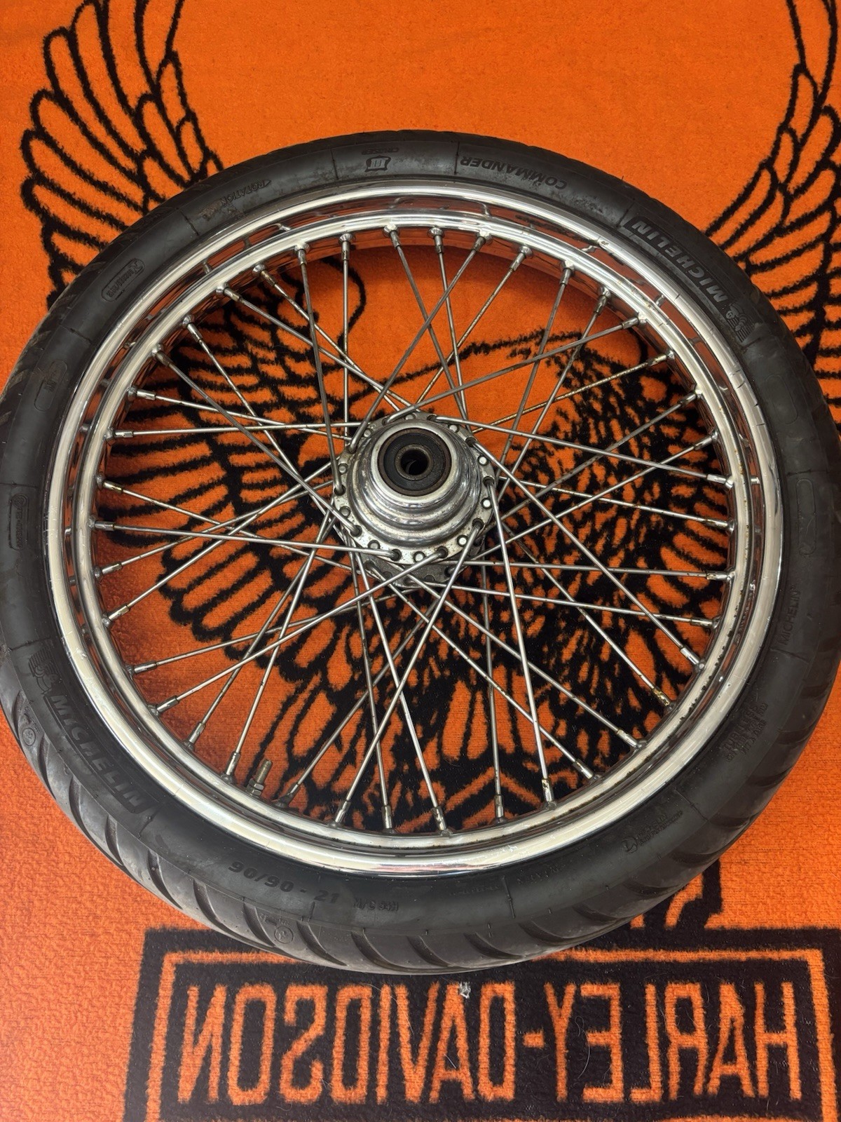 Harley Davidson / Chopper ETC 21 X 2.15 Front Wheel Spoked