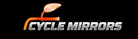 4″ Round Harley Motorcycle Mirrors w/Long 7″ Stem Emgo 20-21795, Chrome, Pair