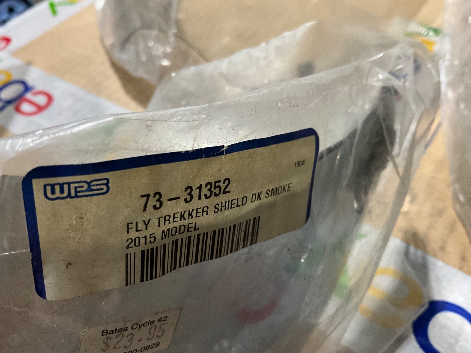 (3) NOS FLY TREKKER 2015 helmet shield visor smoke clear dark 3 for $$