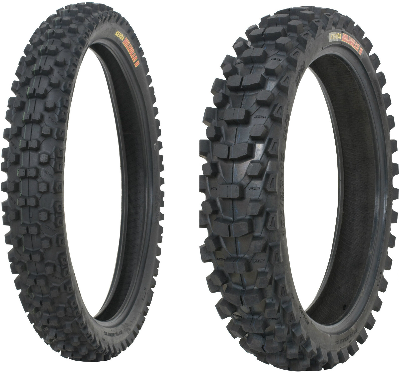 Kenda 70/100-17 & 90/100-14 K785 Millville II Tire Set CR85/YZ85/KX85/RM85/85SX