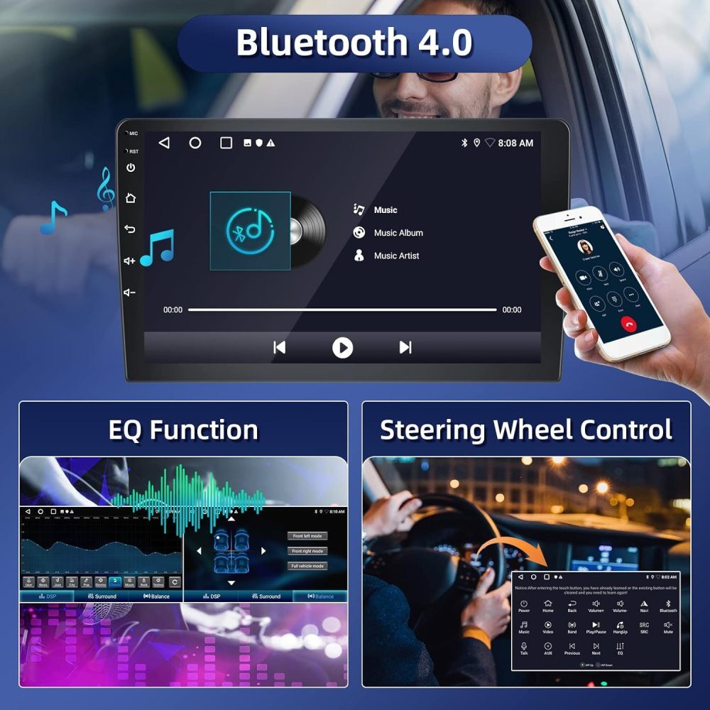 64GB Android Auto Carplay For Honda Insight 2009-2014 Stereo Radio 9” Head Unit