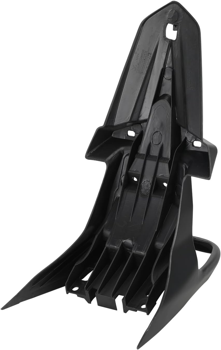 Lightweight Black PP Plastic Rear Fender for Hawk 250 – Reliable Mud Protection