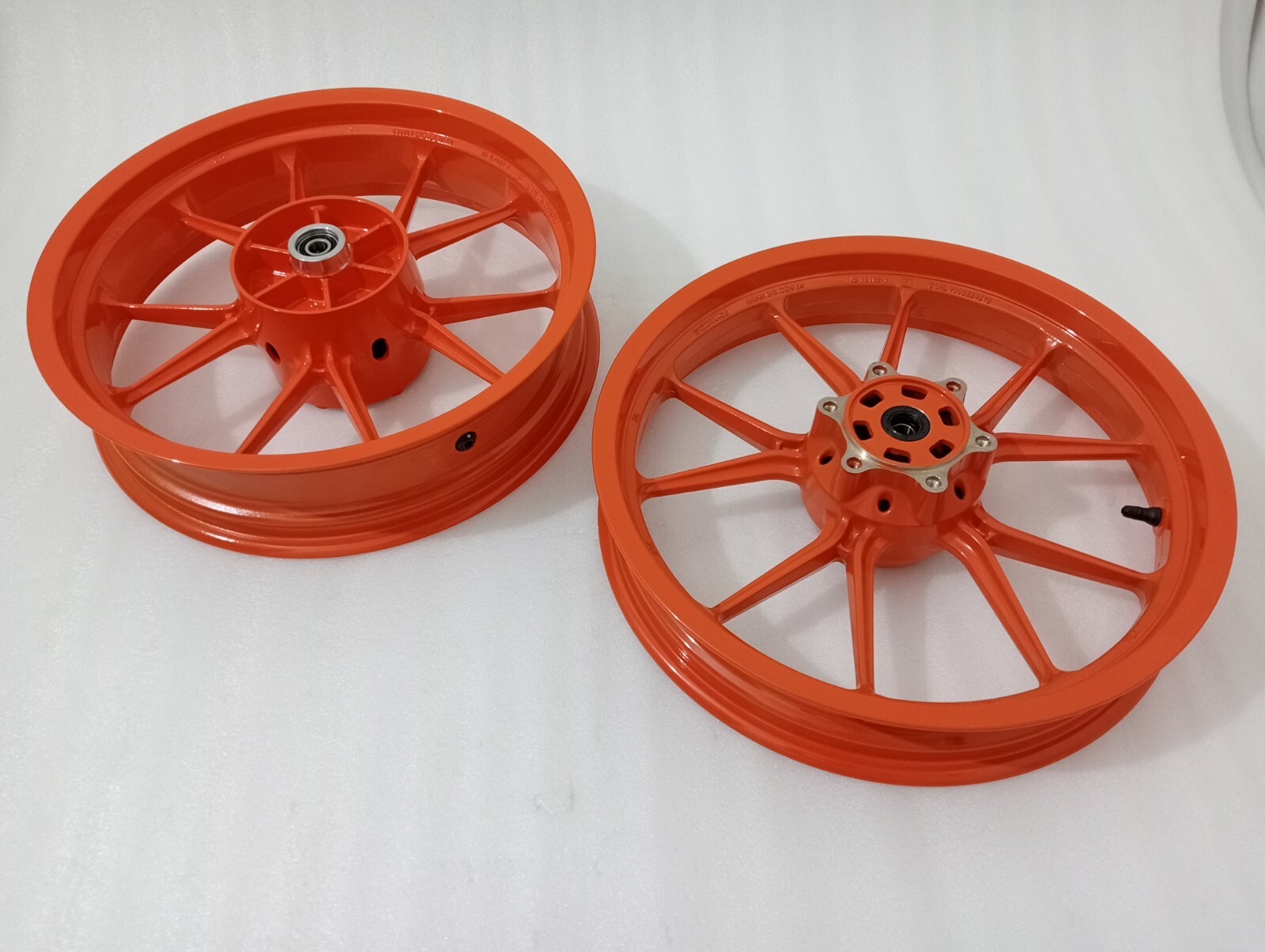 Nos Front And Rear Wheel Rim Set Fits For KTM Duke 390 |Fit For