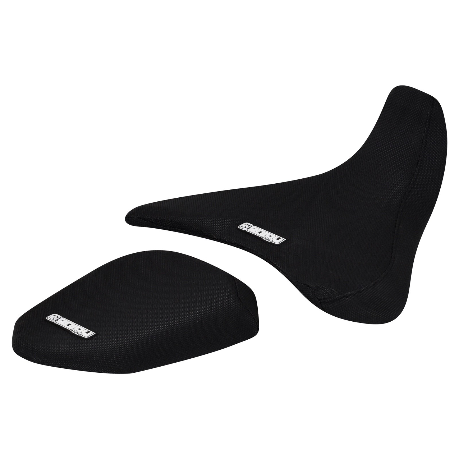 Yamaha FZ07 FZ-07 (2014-2017) gripper seat cover all BLACK standard #376