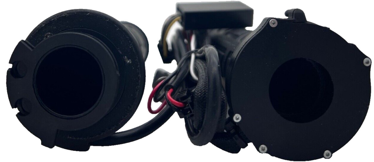 Motorcycle Heated Grips With Throttle 4 Temperature Settings No Instructions