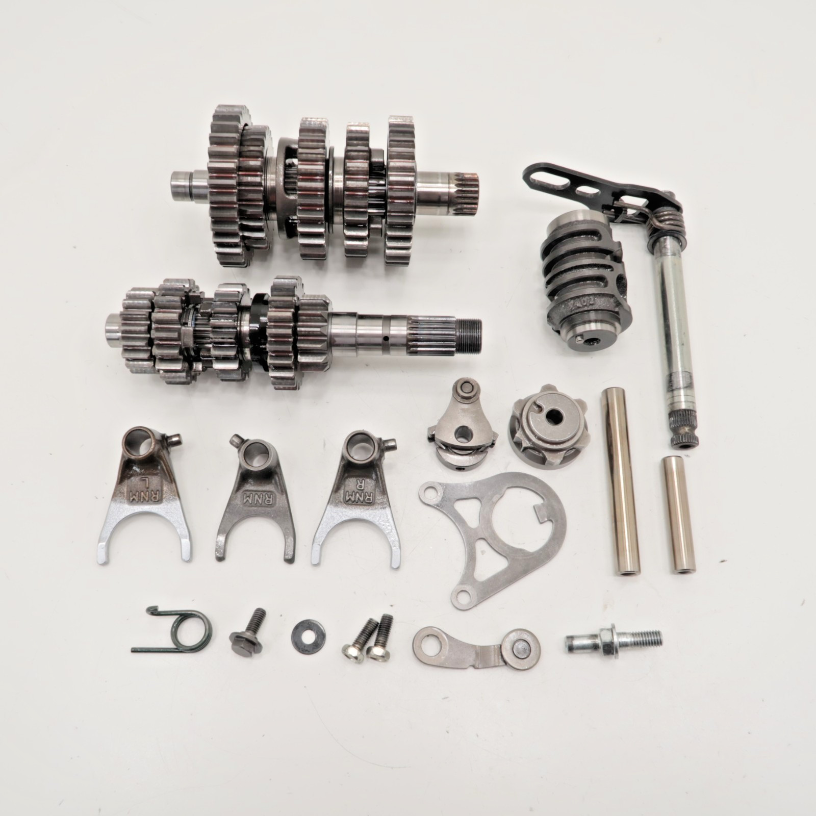 Honda CRF250R – Stock Transmission Gears Drum Forks Set – 2014 CRF 250 OEM