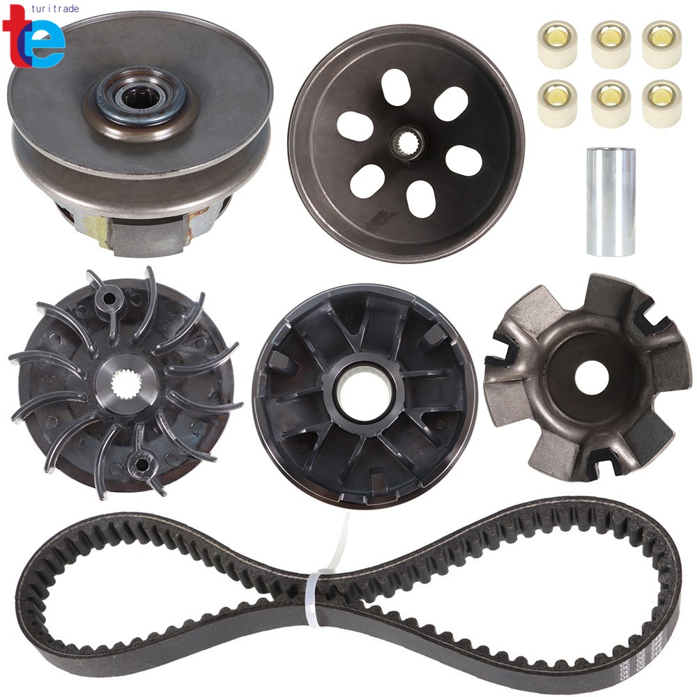 Fit For 150cc GY6 Scooter Atv Utv Transmission Rebuild Clutch Kit Belt 842-20-30