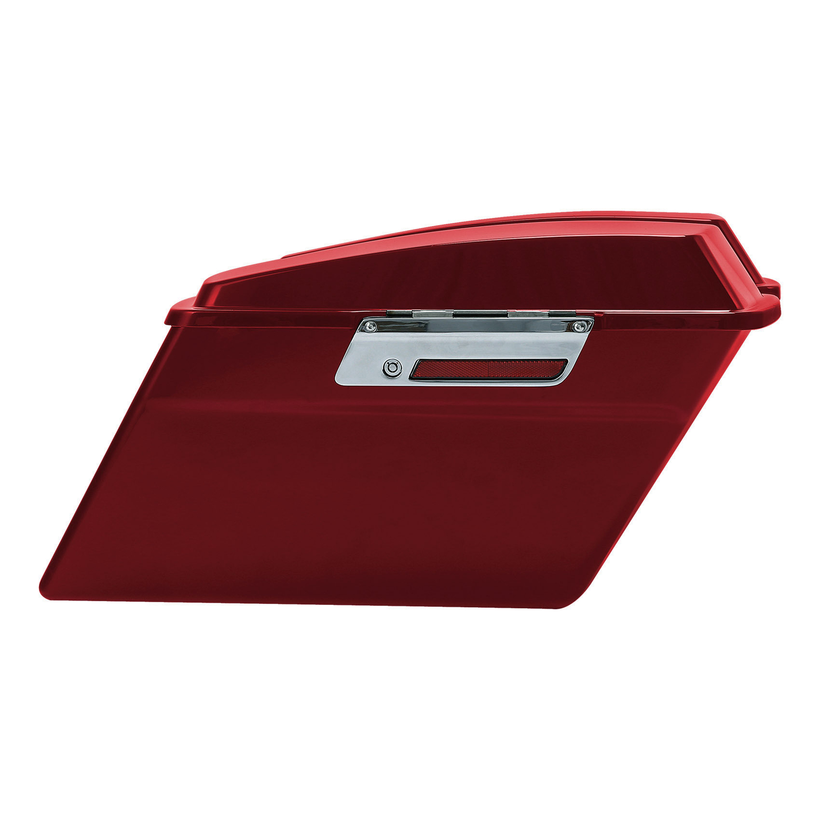 Red Hard Saddlebags + Liner Fit For Harley Touring Road Glide Street Glide 94-13