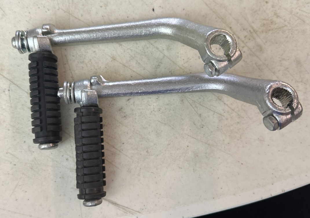 2PK NEW AFTERMARKET KICK LEVER PEDALS Z50 CT70 PASSPORT C70 CT90 GAS1929