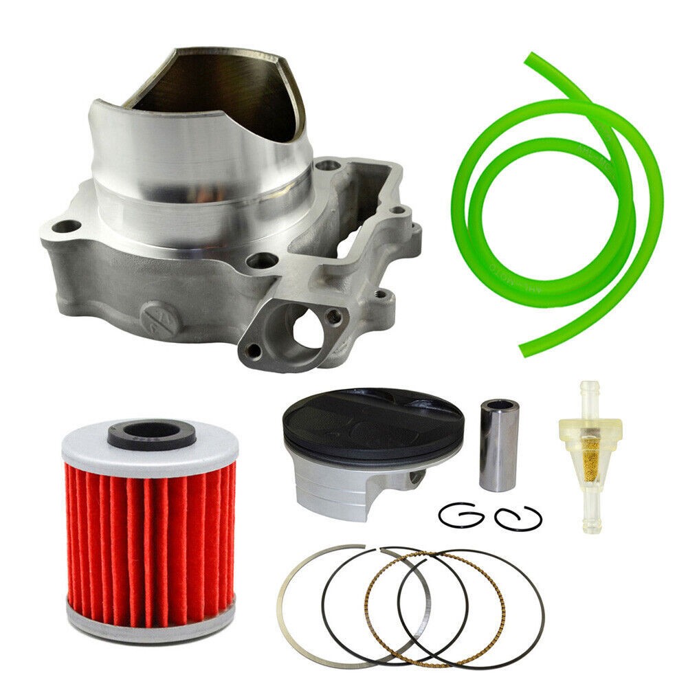 For Kawasaki KX250F KXF250 2004-2008 STD-77mm Cylinder Piston Gasket Valves Kit