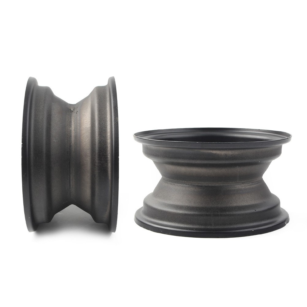 2Pcs 6″ 145/70-6 IN Wheel Rim Black For Go Kart Off-Road Dirt Pit Bike
