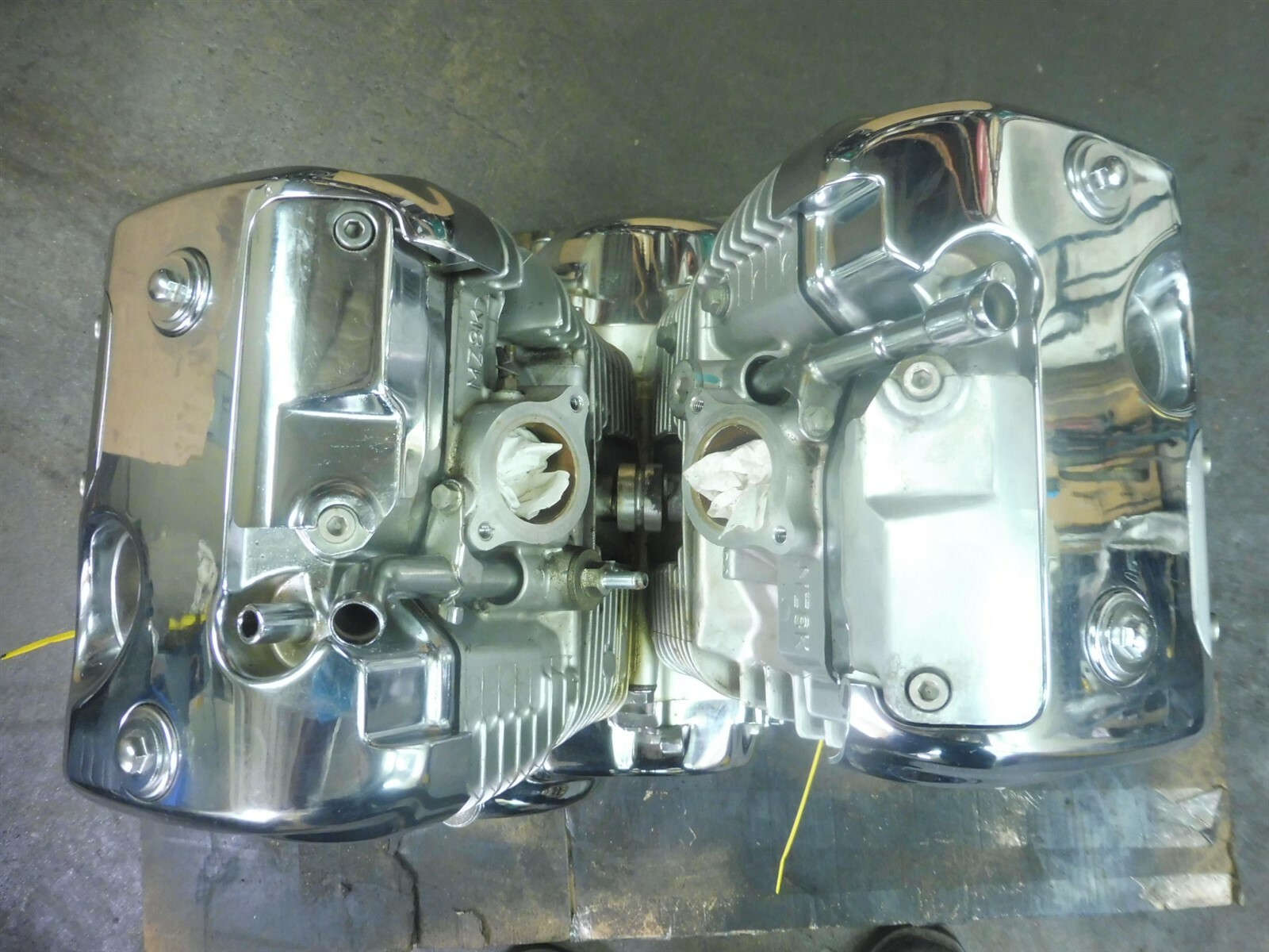 2001 Honda Shadow VT600 HM903L. engine motor good compression 4,416 miles