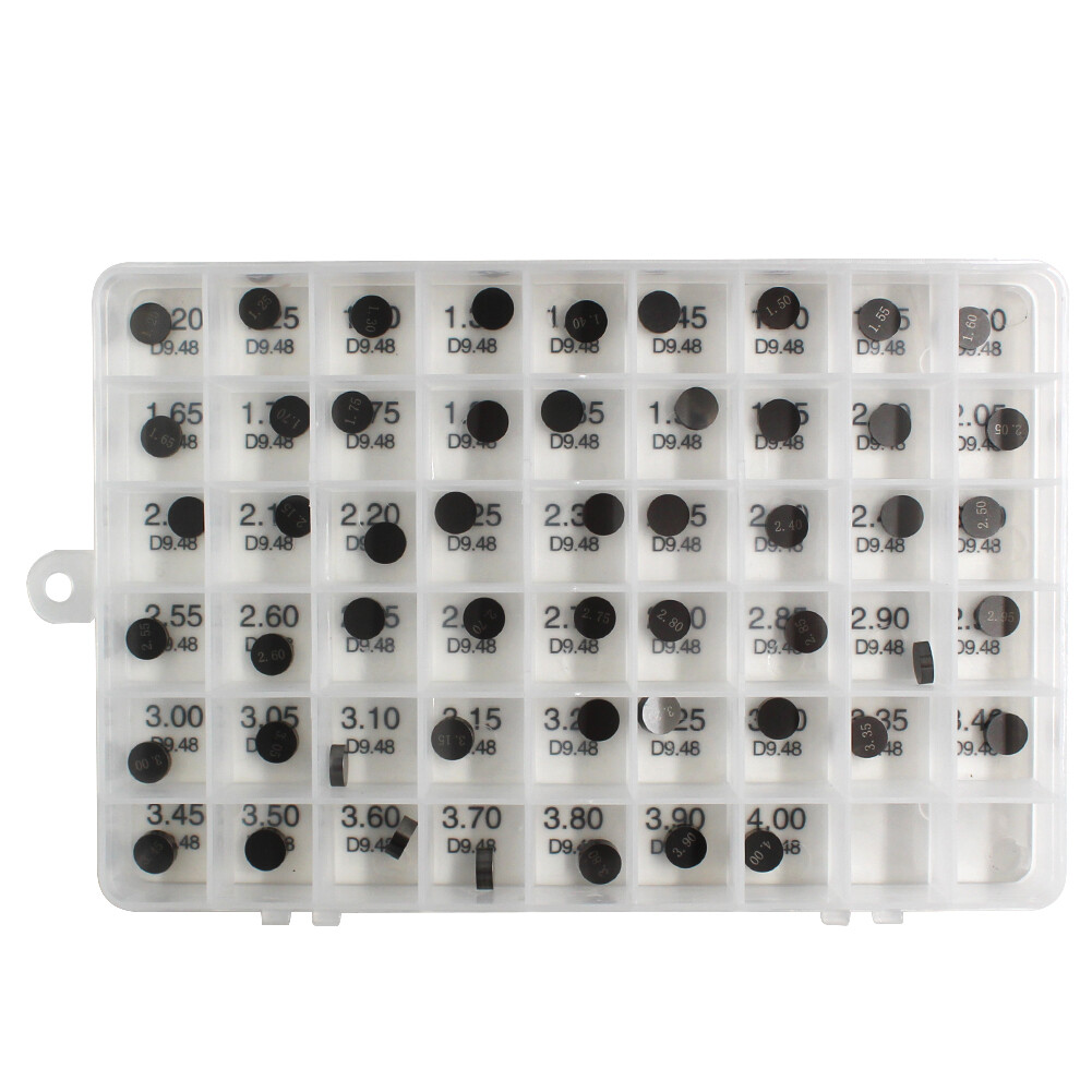52Pcs 9.48mm Valve Shim Kits 1.2~4.0mm for Honda CRF450R CRF450 2002-2016