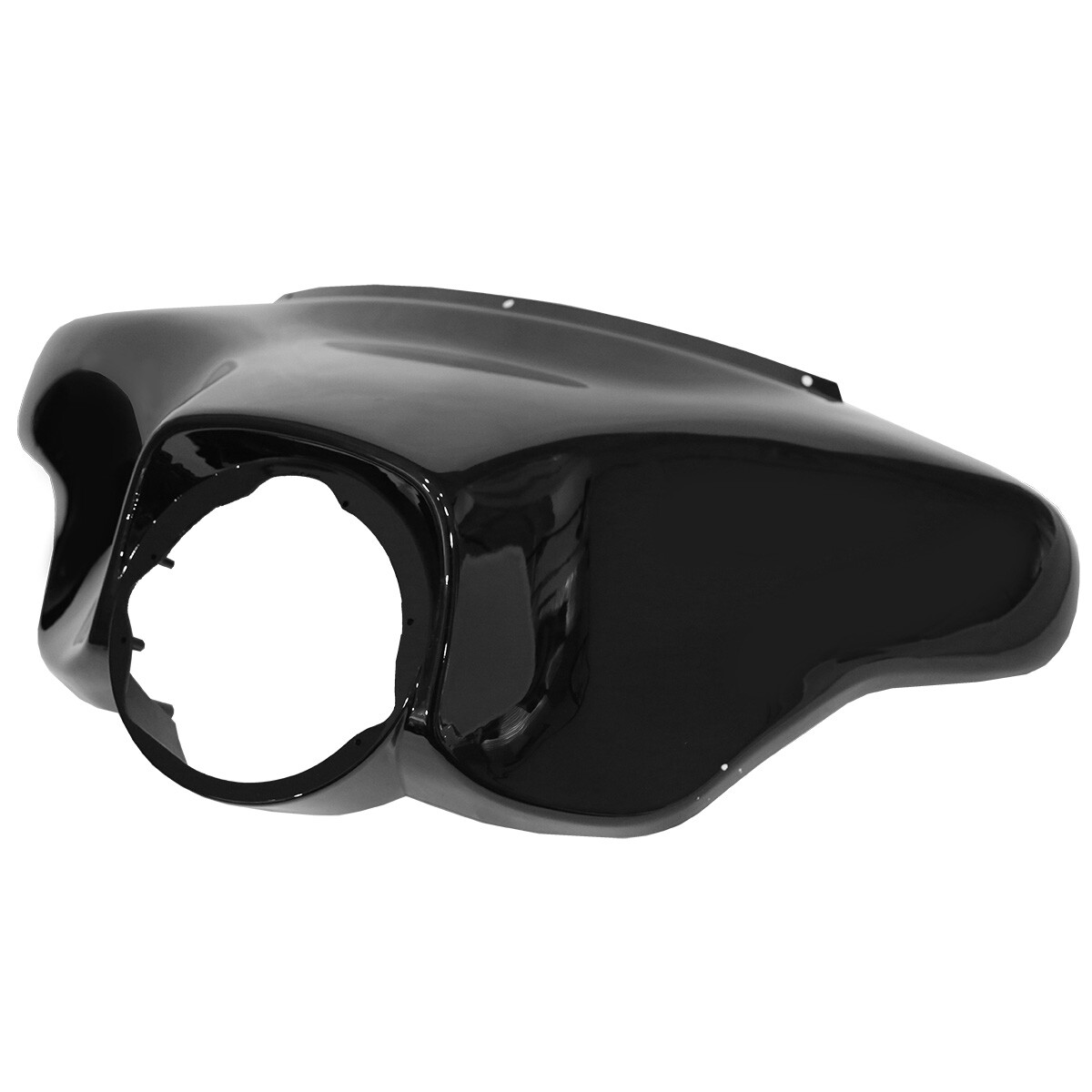 Vivid Black Front Batwing Outer Fairing Fits For Harley Touring FLHT FLHX 96-13