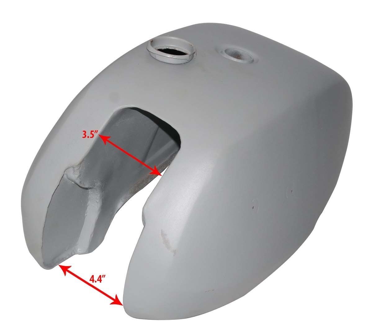 Petrol Gas Fuel Tank Raw Steel For Triumph T140V T140E Bonneville Jubilee AEs