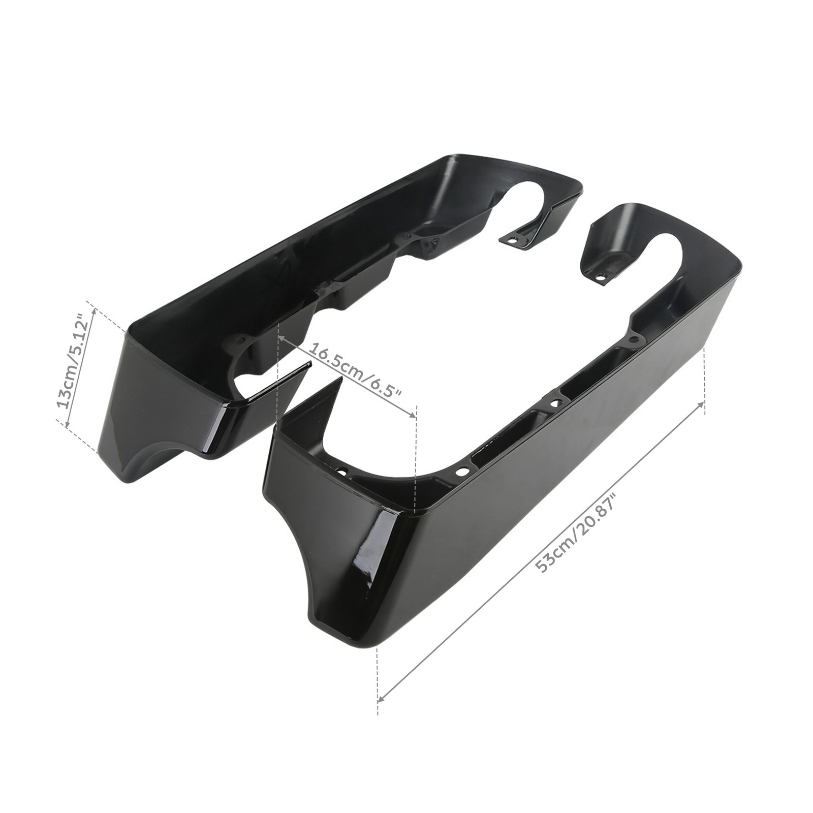 4″ Stretched Saddle Bag Extensions Fit For Harley Street Road Glide 2014-2024 23