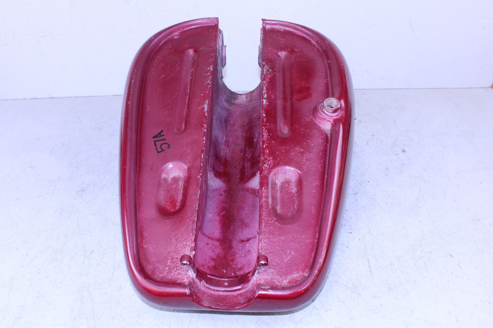 Harley 4.5GAL Quick Bob Tank for FXE FXS FXB Panhead Aftermarket Burgundy 71030