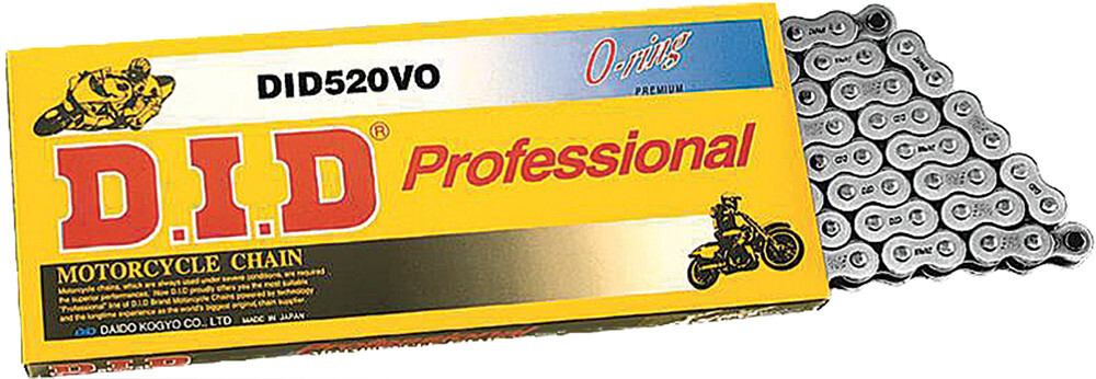 D.I.D 1984 420 Gs KTM PROFESSIONAL 520VO-120 CHAIN 520VOX120FB