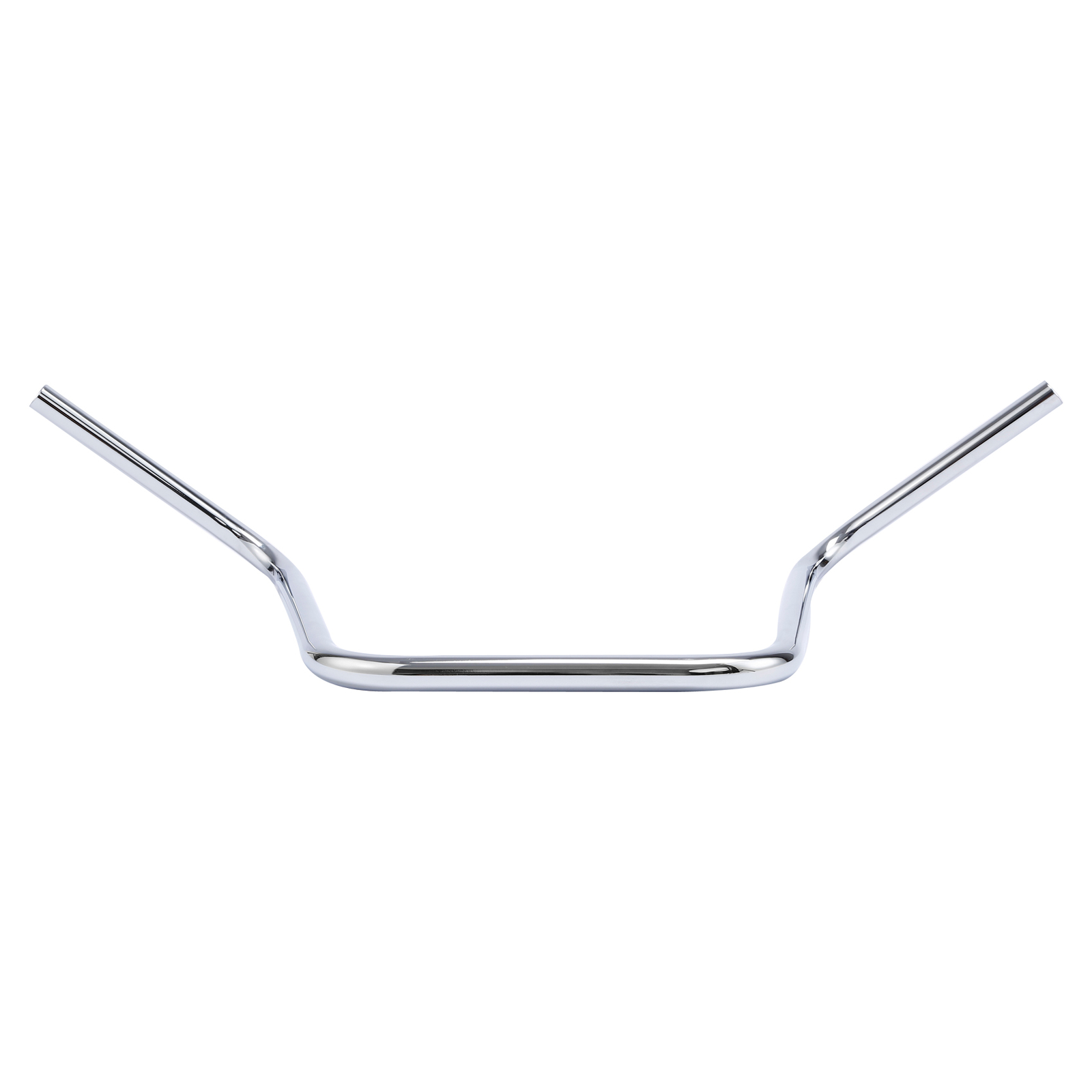 Chrome 1″ Ape Hanger Handlebars 16” rise, 34.5” width, 8” center Fits For Harley