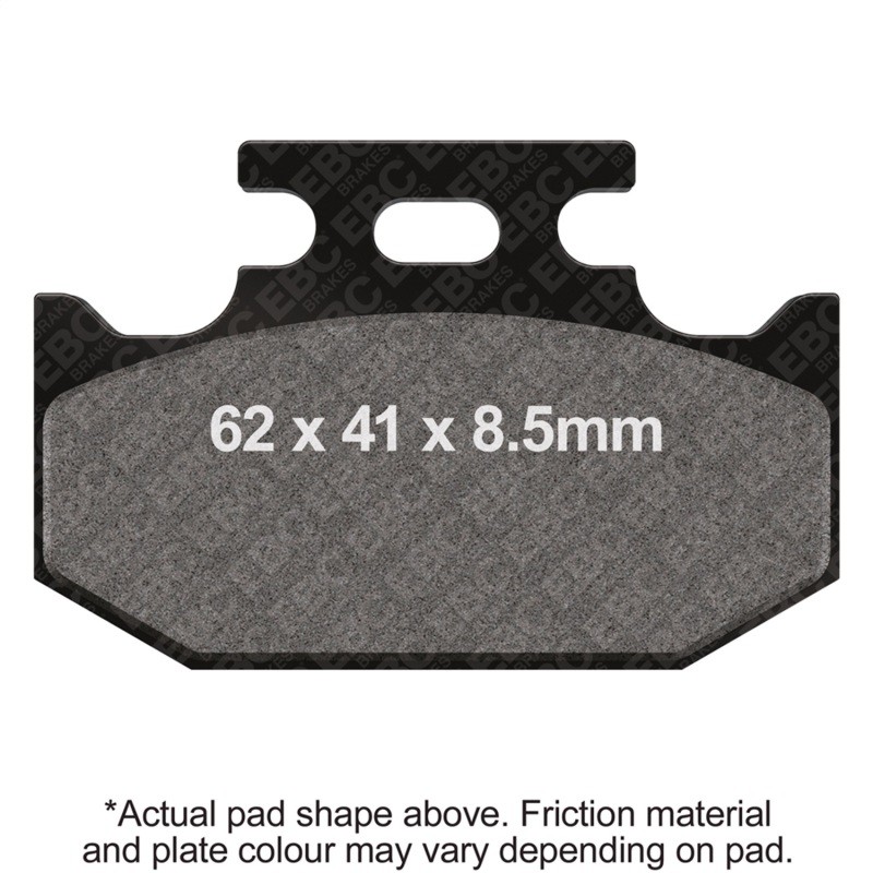 EBC For 89-93 Kawasaki KX G/H/J Rear Left/Right R Series Sintered Brake Pads