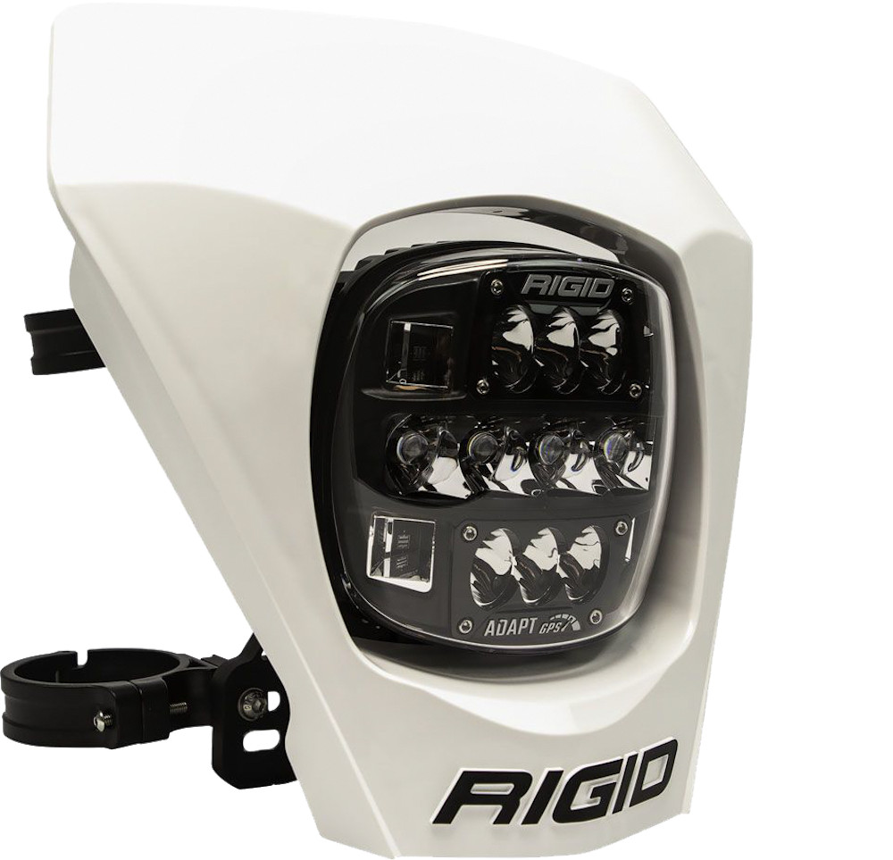 RIGID INDUSTRIES ADAPT XE SNAP-ON NUMBER PLATE 300419 – WHITE