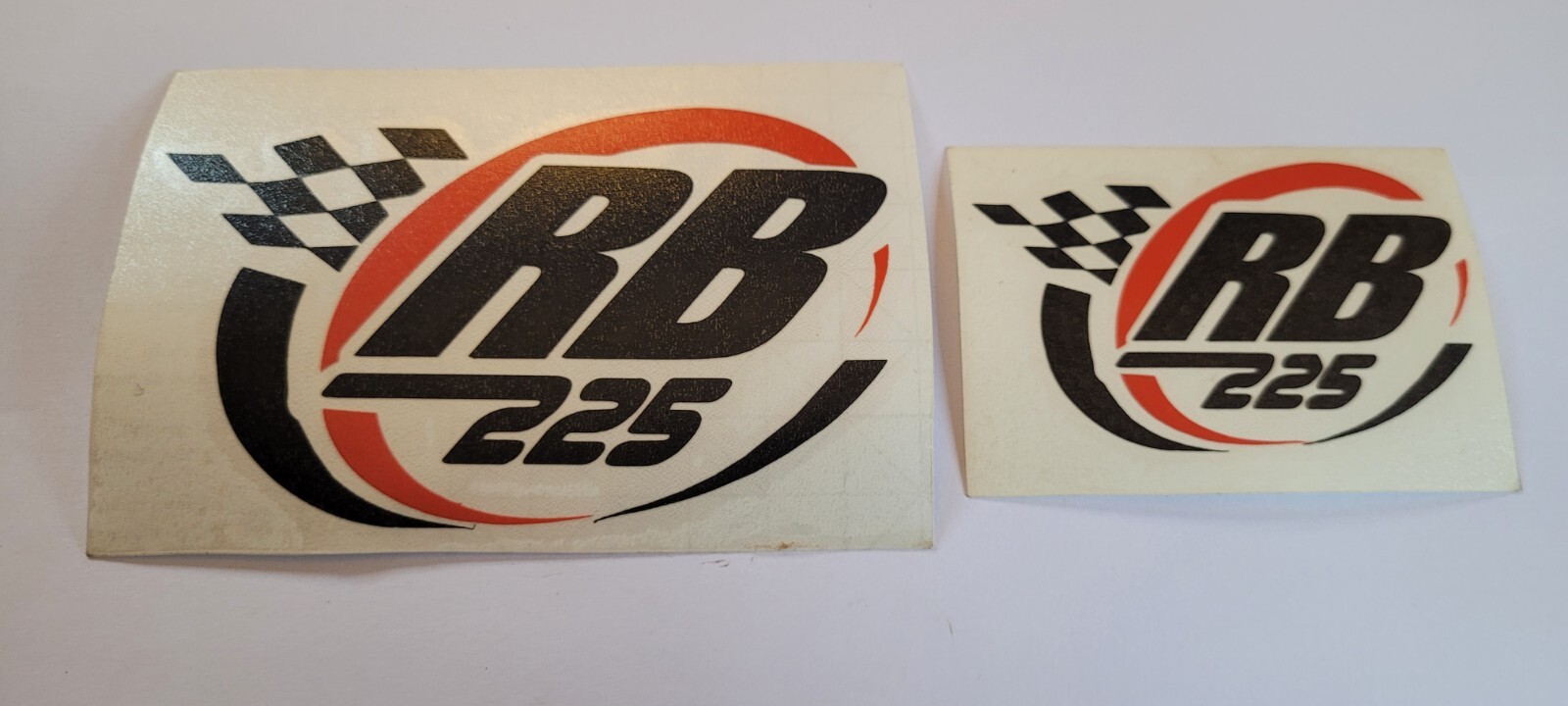 LAMBRETTA RB 225 TRANSFER STICKERS 1 X LARGE 1 X MED