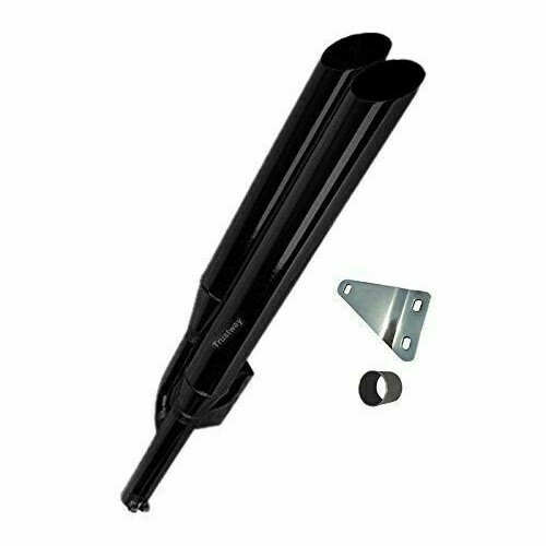 “Fit For Royal Enfield -Bike Double Barrel Exhaust Silencer Dual Double Pipe”