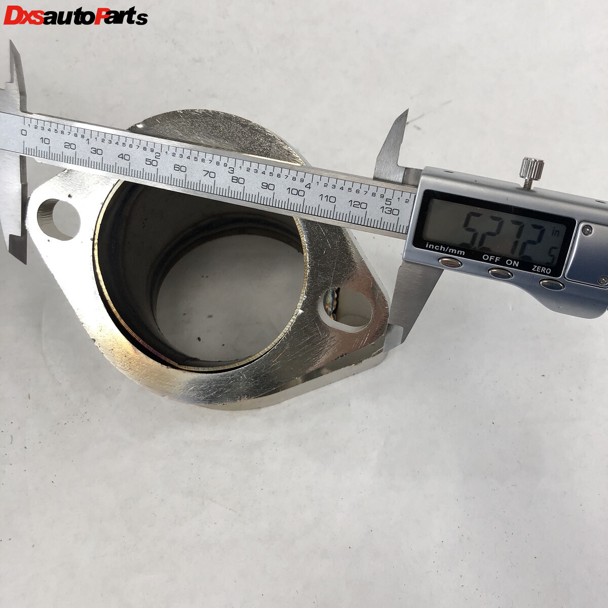 3″ to 3″ 45-degree 2 Bolt Flange Exhaust Muffler Pipe Flange Mild Steel
