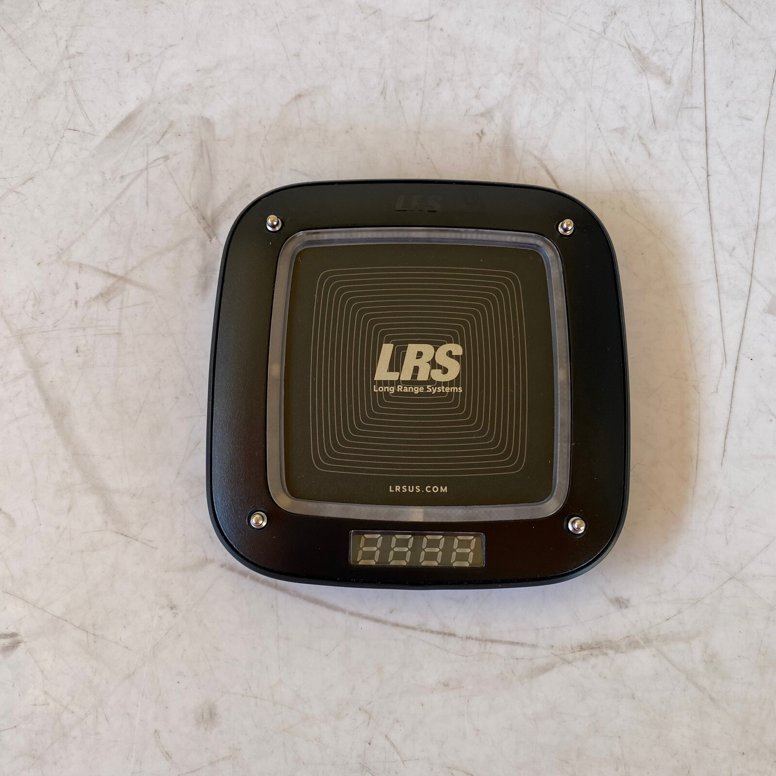 Long Range Systems RX-CS7 Restaurant Guest Coaster Pager Sold As Is