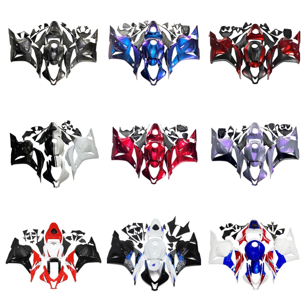 ABS Bodywork Cowlings For Honda CBR600RR F5 2009 – 2012 Fairing Kit Body Kit