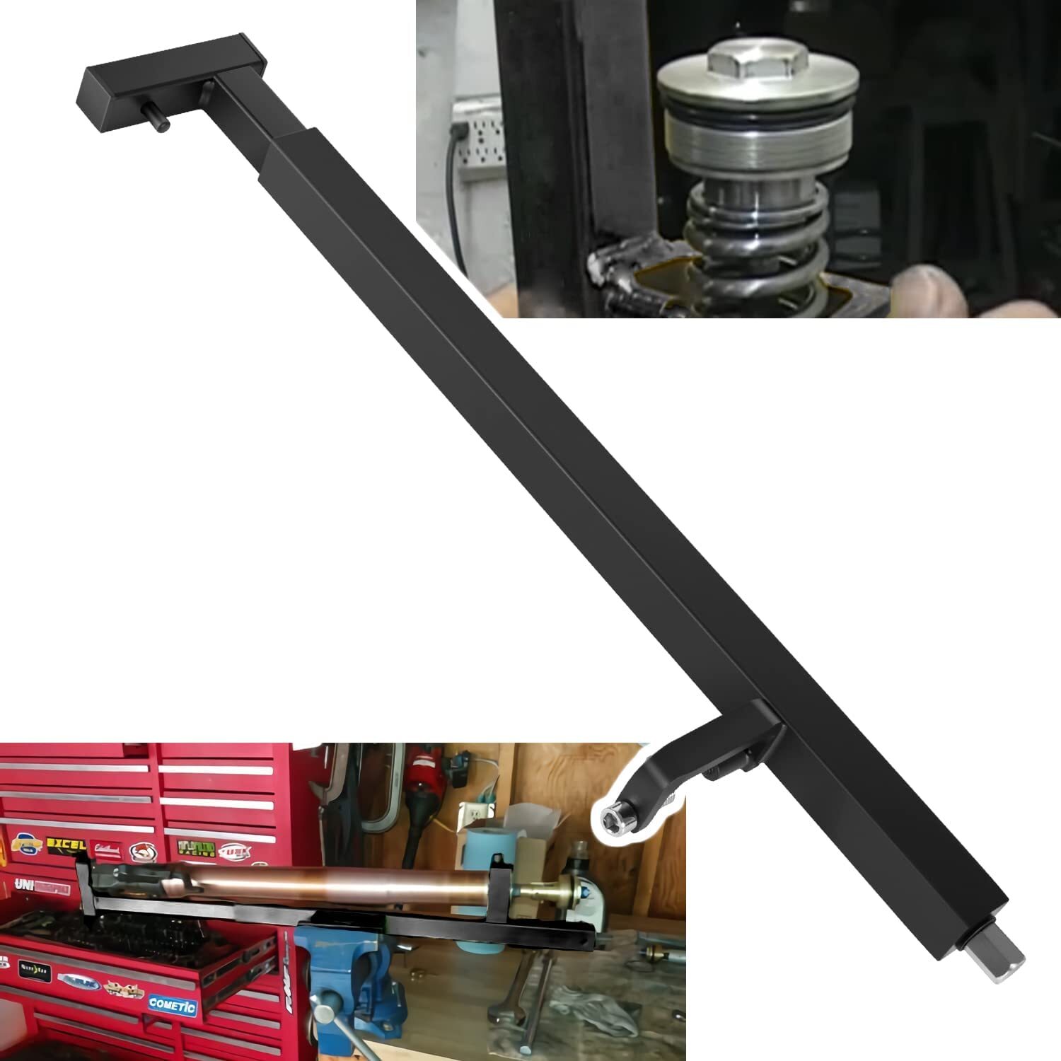 TFSC 01 Fork Spring Compressor for Most Road Racers Motorcycles Sport Bikes
