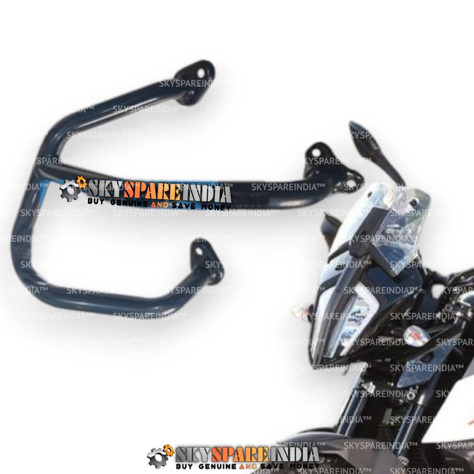 Leg Guard Crash Bar Set Compatible With KTM Adventure 250 390 JG231223 JG231222