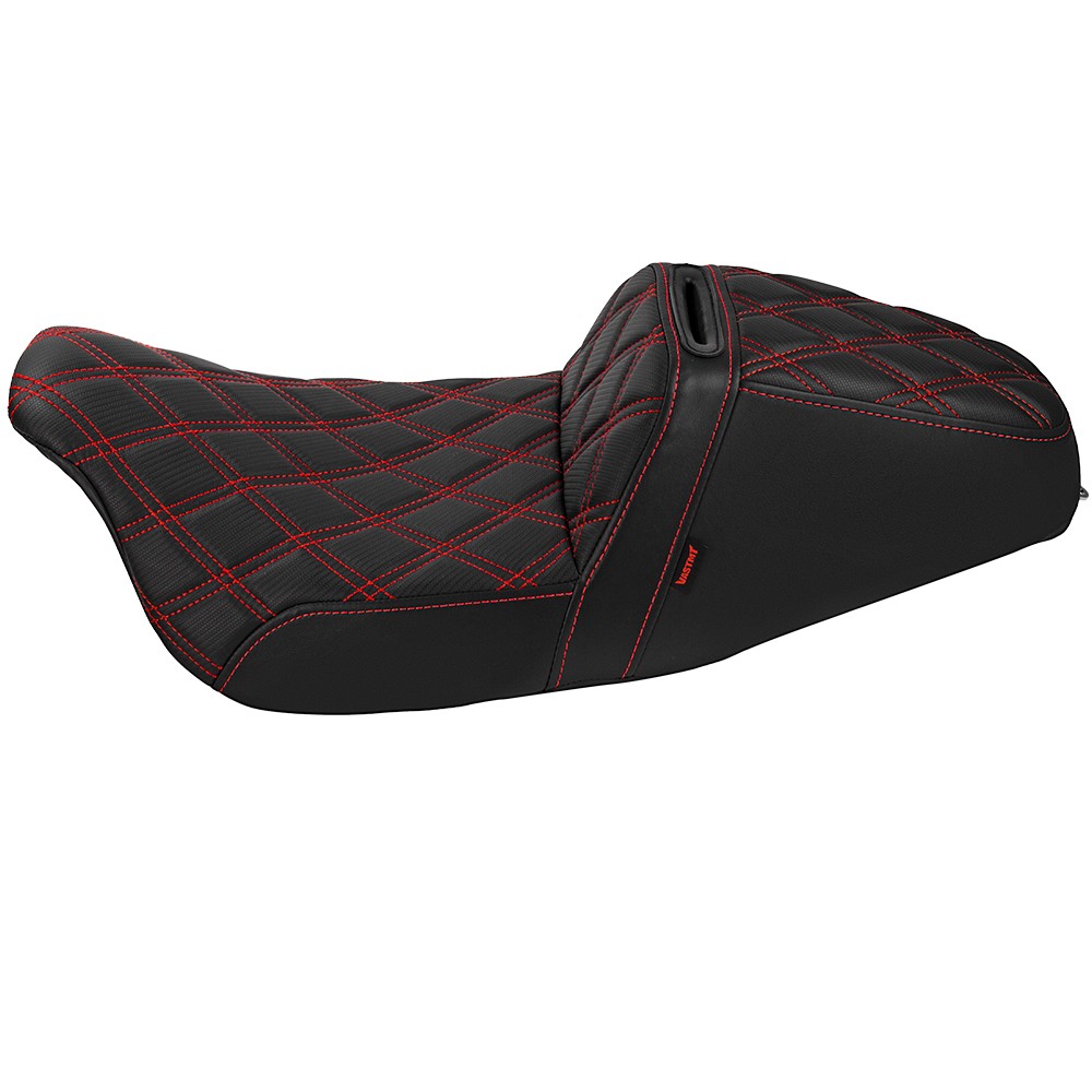 Step Up 2-Up Seat Lattice Stitched For Harley Road Glide Electra Glide 1997-2007