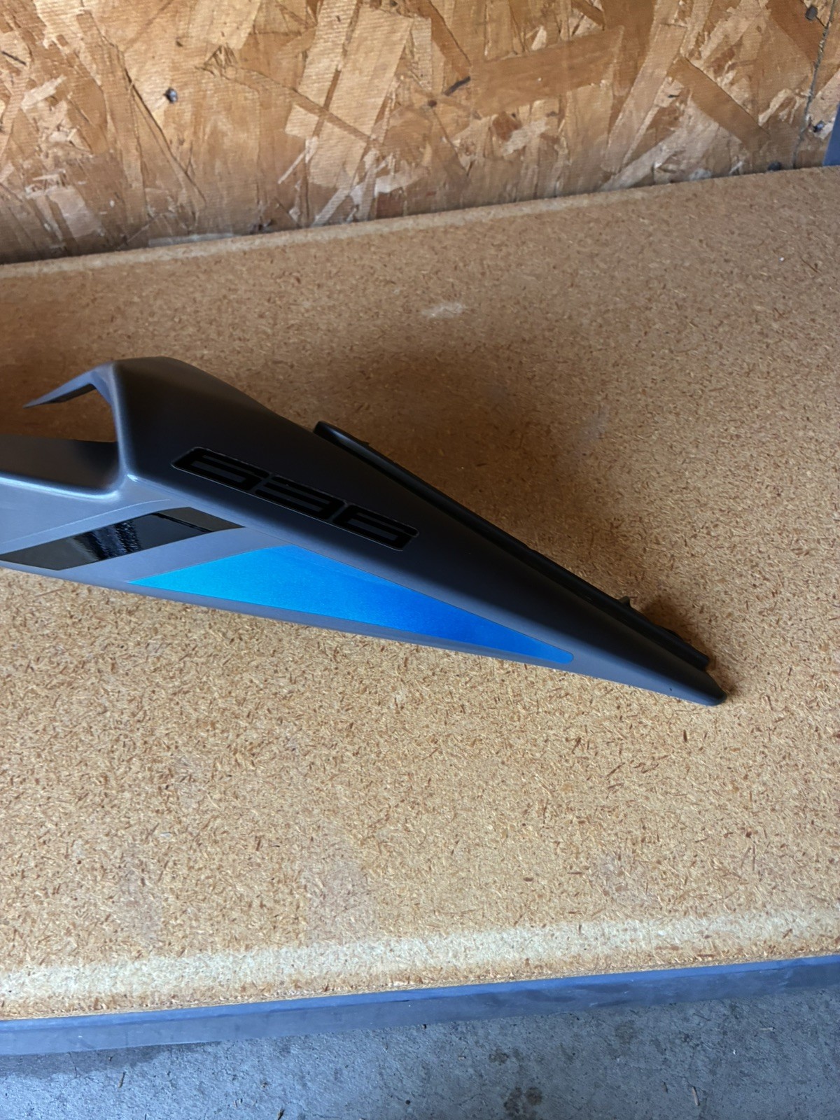 2019-2025 Kawasaki Ninja ZX-6R Left Rear Tail Fairing Cowl OEM 36041-0051 GREY