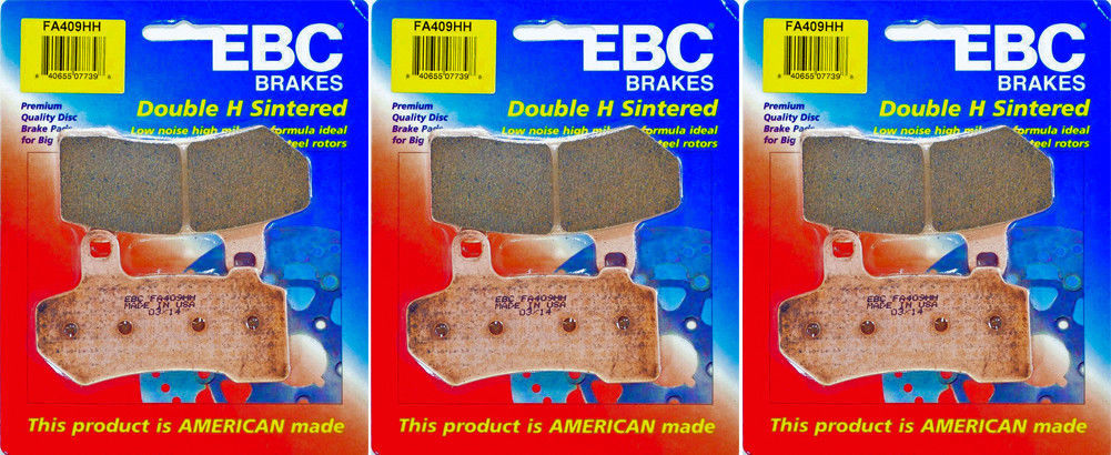 EBC HH Front/Rear Brake Pads 3 Sets Harley FLTRSE3 CVO Road Glide 2009