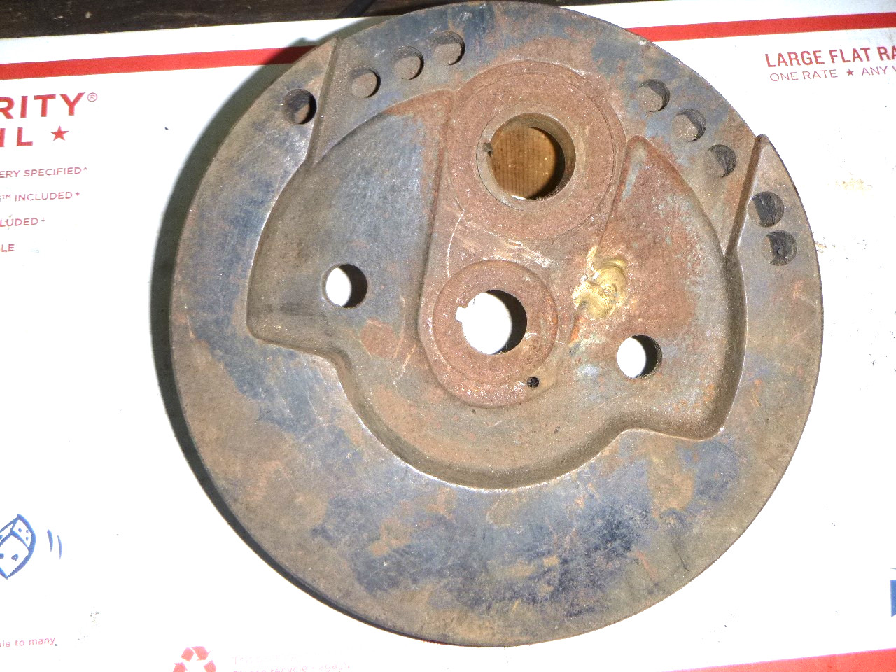 O.E.M. HARLEY DAVIDSON FLYWHEEL ASSEMBLY MAY BE INDIAN NO CAST # or MARKS