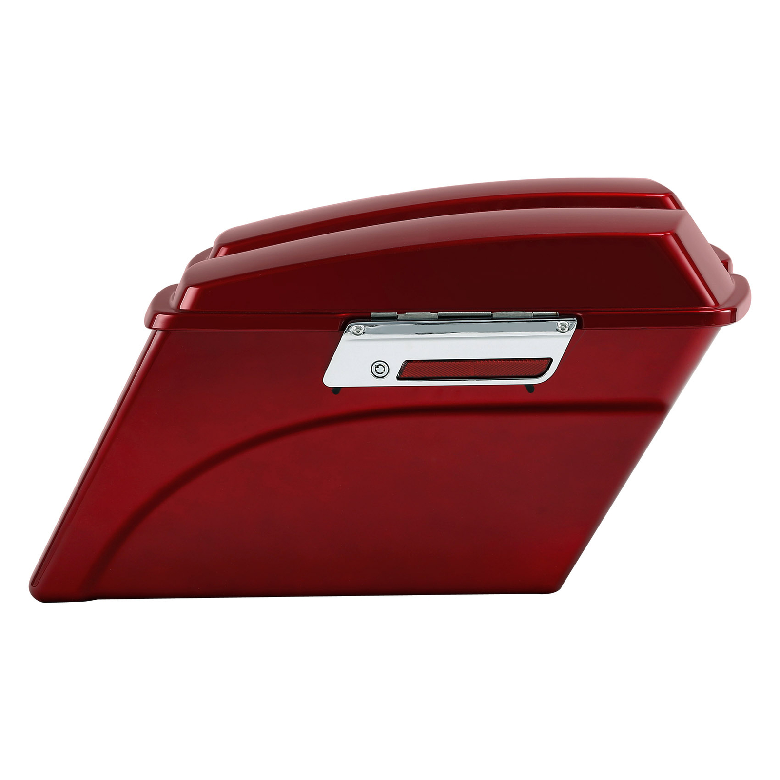 Left & Right Hard Saddlebags Red Fit For Harley Touring Road Glide 94-13