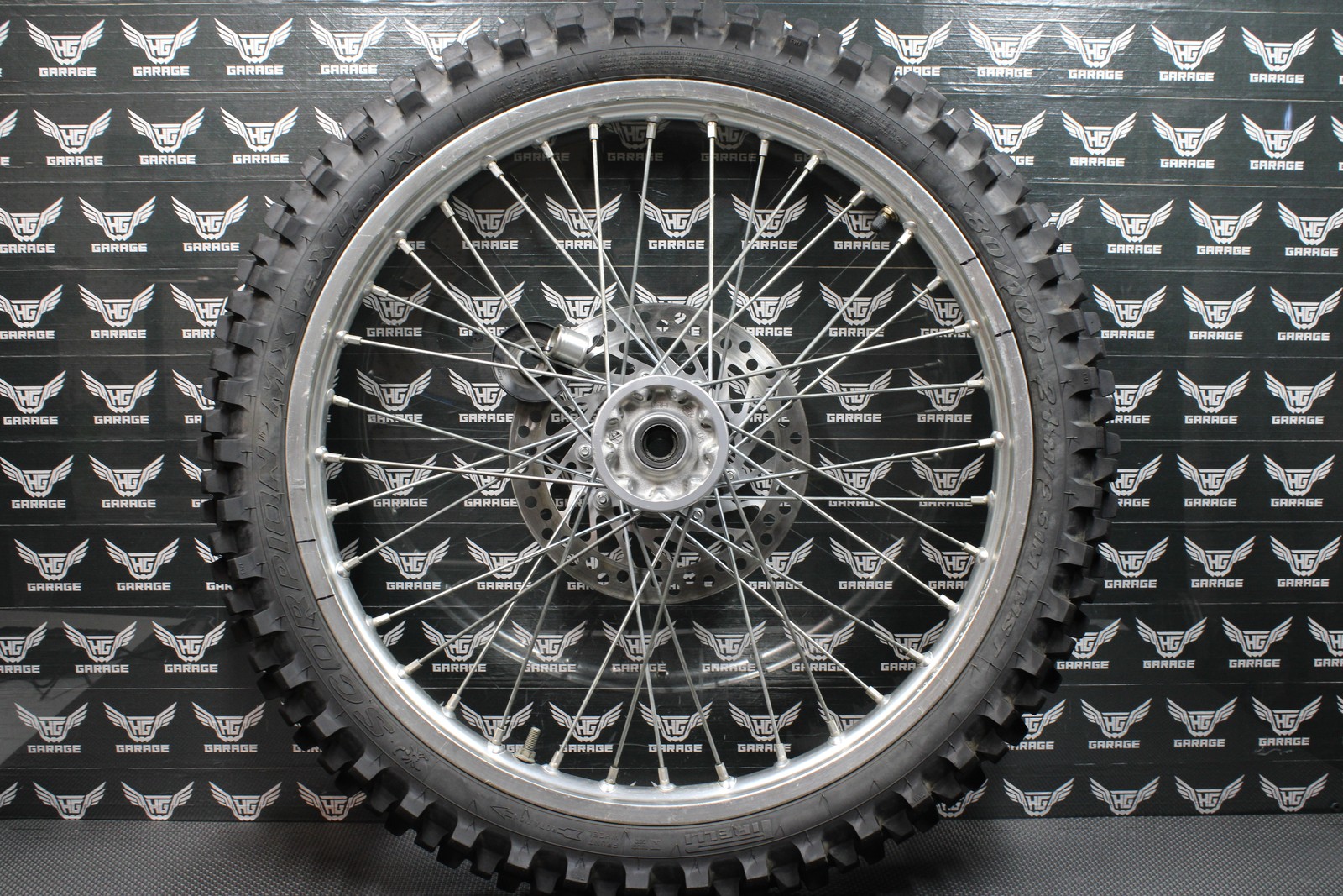 2007 HONDA CRF450R 21″ X 1.60″ OEM FRONT WHEEL RIM HUB 44650-MEN-840