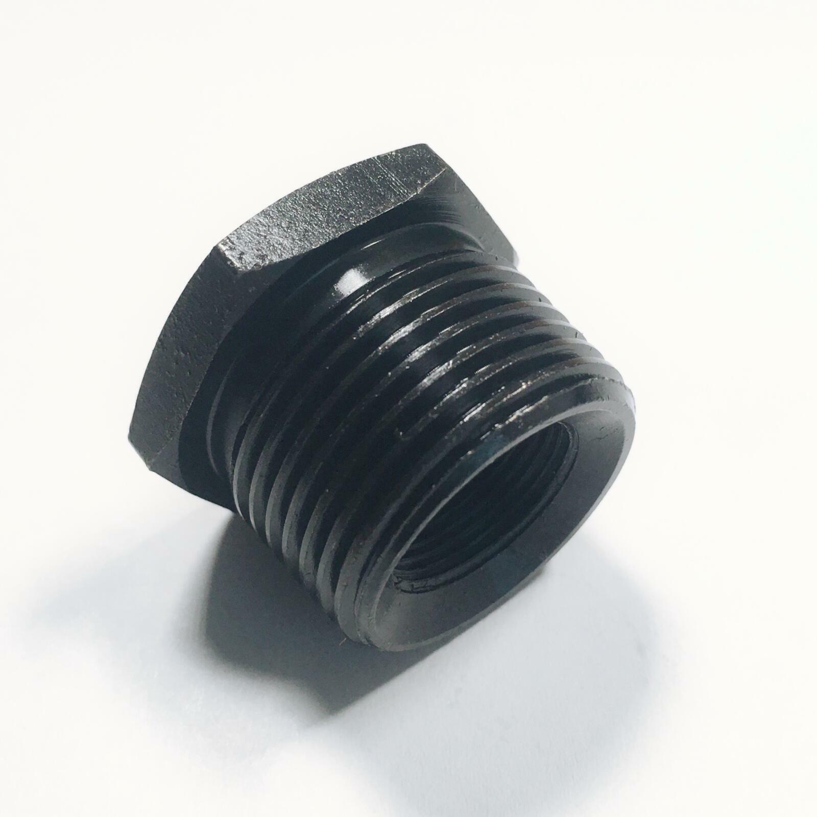 2 Pack Steel Thread Adapter Convert 5/8×24 to 3/4 NPT