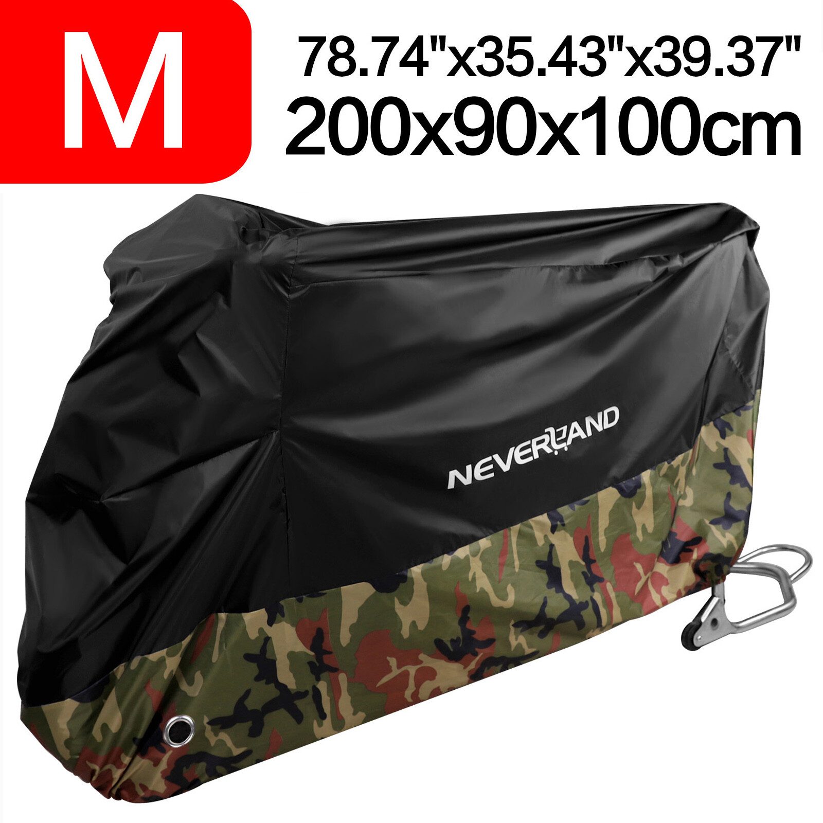 M~4XL Motorbike Cover Waterproof Snow Sun UV Dust Rain Indoor Outdoor Protector