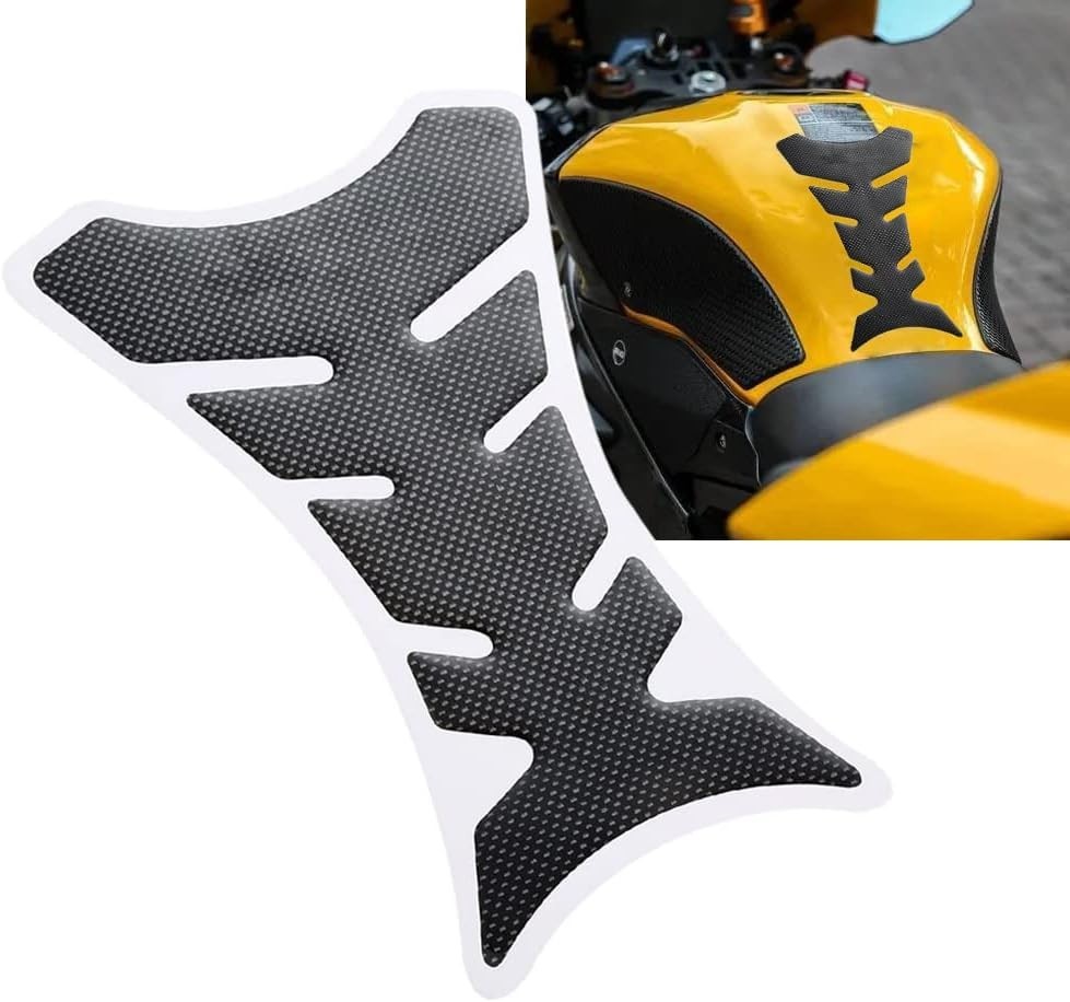 3D Waterproof Motorcycle Tank Pad – Self-Adhesive Protector for Kawasaki & More