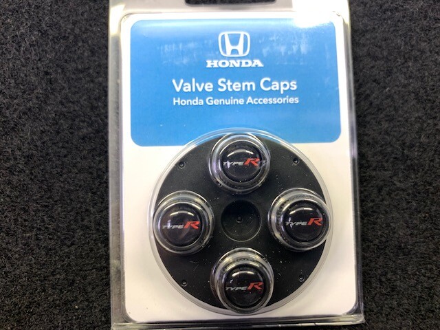GENUINE HONDA TYPE R VALVE STEM CAPS 08W48-PL4-100C